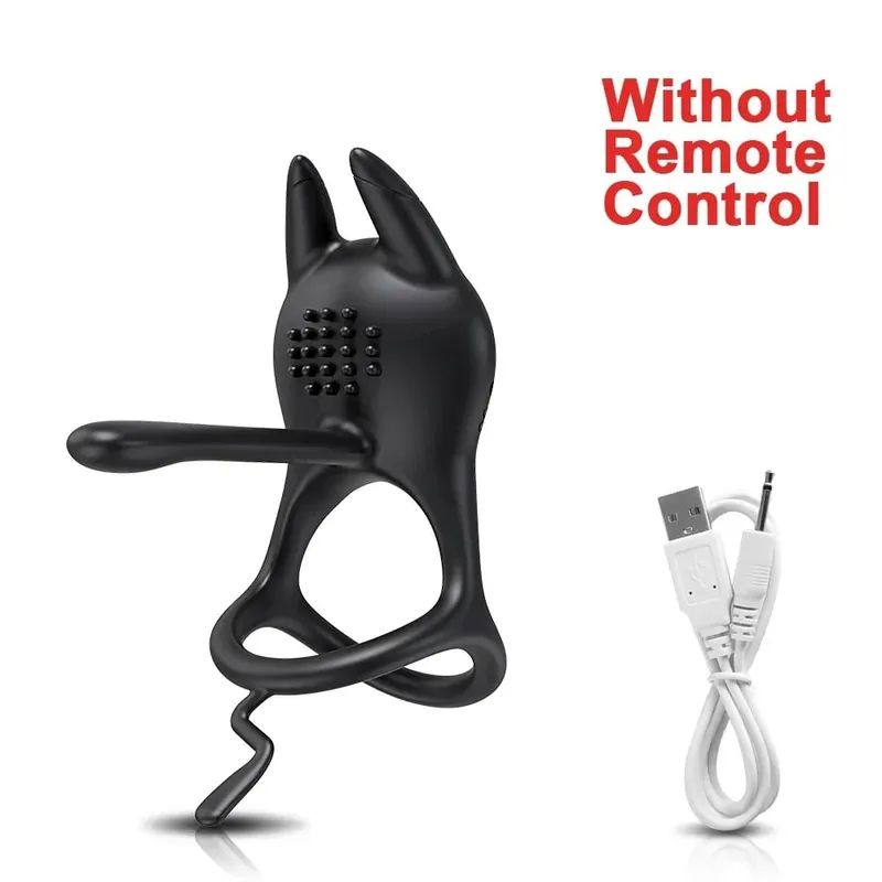 Vibrating Cock Ring Penis Ring for Men Ejaculation Delay Remote Control Penis Extension Clit Stimulator Sex Toy for Couples 18+ — image 10