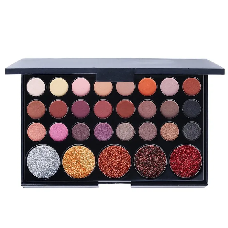 Christmas Makeup Gaveæske Foundation Eyeshadow Powder Long Lasting Lip Ink 27 stykker Fødselsdagsgaver Makeup til kvinder komplet sæt