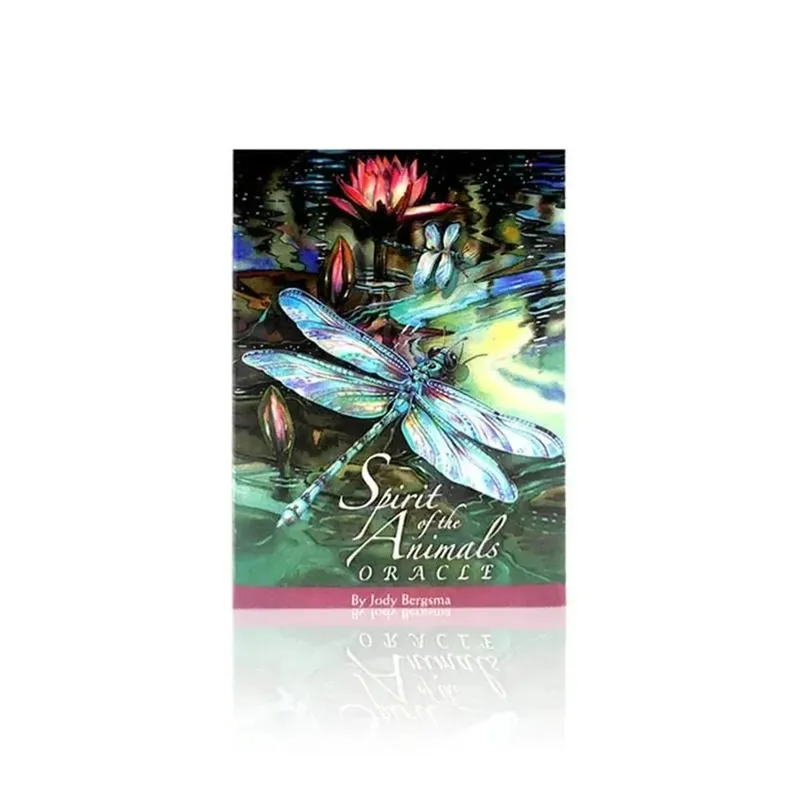 Esprit des animaux cartes Oracle A 52 cartes de tarot jeu de cartes édition Divination Borad famille femmes fête jouant à des jeux de table