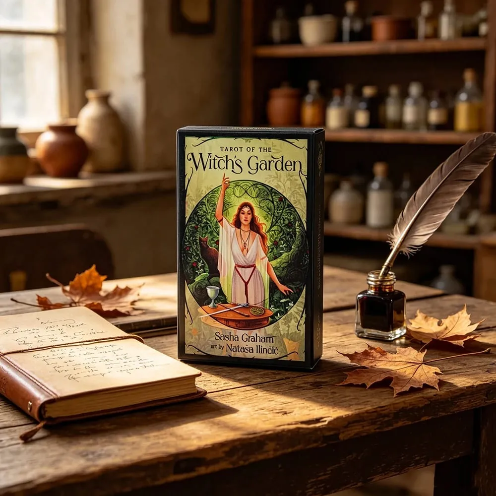 Tarot of the Witch's Garden 78 Cards English Version Divination Meditation Board Games Cards Game for Beginners & Collector — image 4