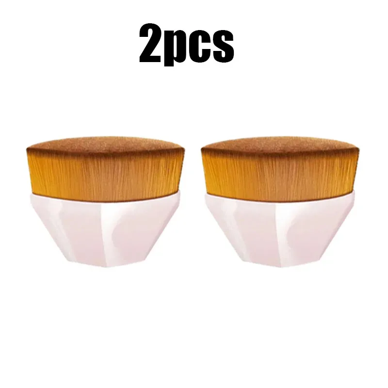 1/2/3/4pcs Makeup Brush Beauty Powder Face Blush Brushes Portable Professional Foundation Brush Cosmetics Soft Base Make Up — image 12