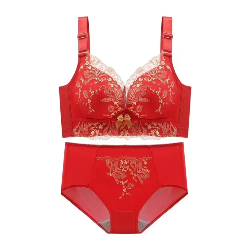 Soutien-gorge Sexy en dentelle, Push Up, doux, petit sein, Anti-affaissement, sous-vêtements pour femmes, Lingerie réglable