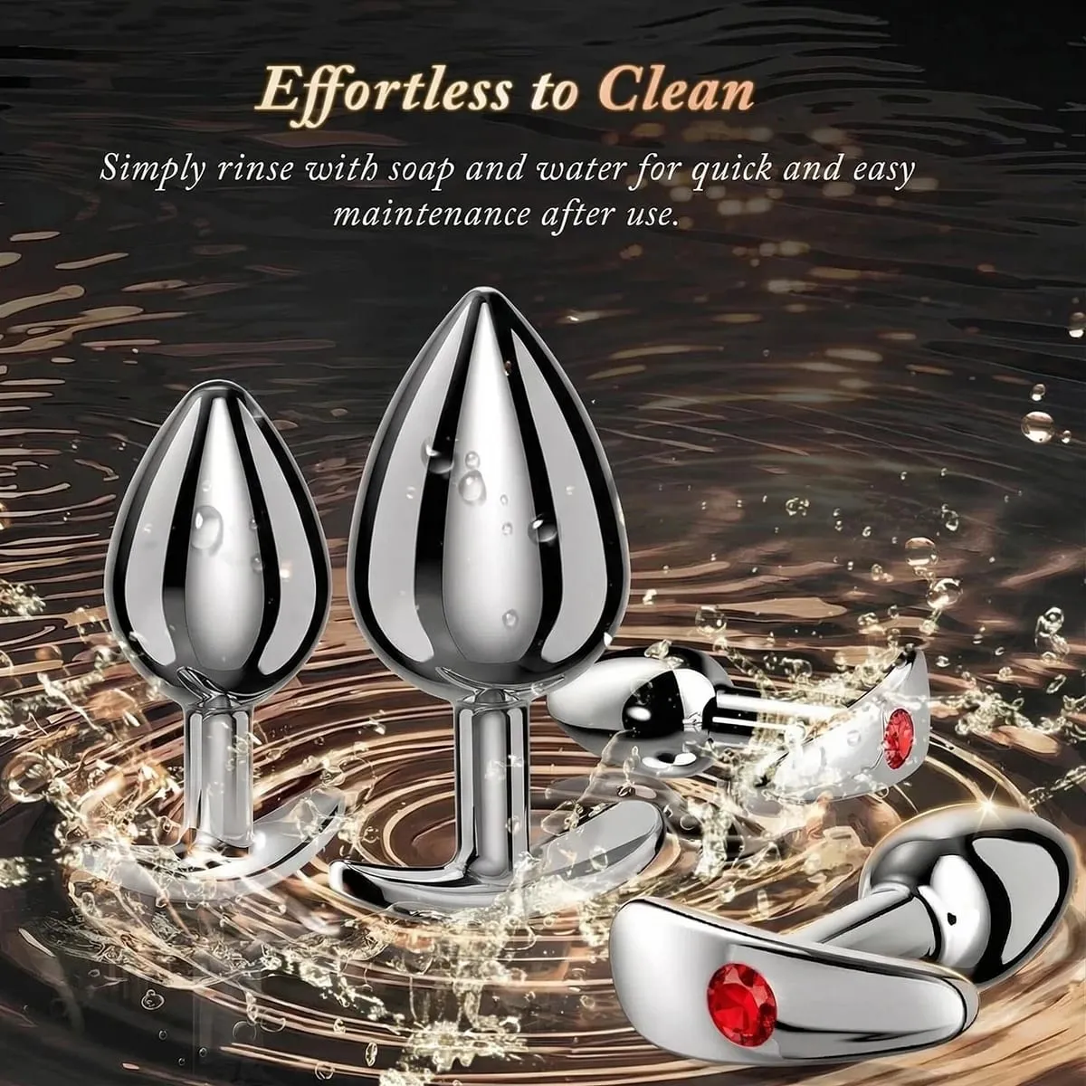 4 Sizes Metal Outdoor Anal Plug Stainless Steels Anchor Base Butt Plug Prostate Massager Anal Masturbator Dildos Adult Sex Toys — image 2