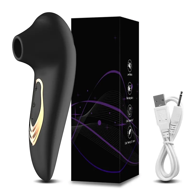 Clit Sucker Vibrator Vacuum Sucking Vibrating Clitoris Nipples Stimulator Female Masturbator Adult Goods Sex Toy for Women