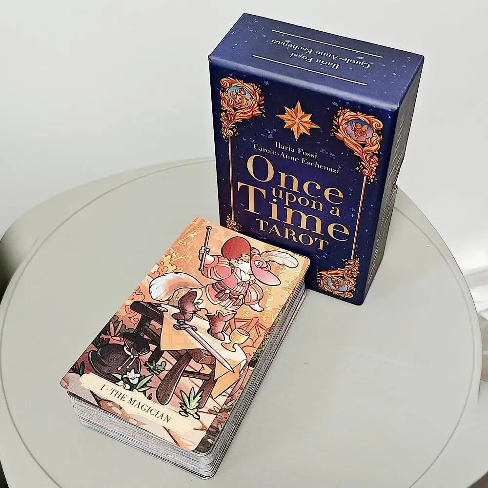 Once Upon A Time Tarot Deck 80 Pcs Tarot Cards (na may 2 Espesyal na Card) 12*7cm Sa Rigid Box — image 4