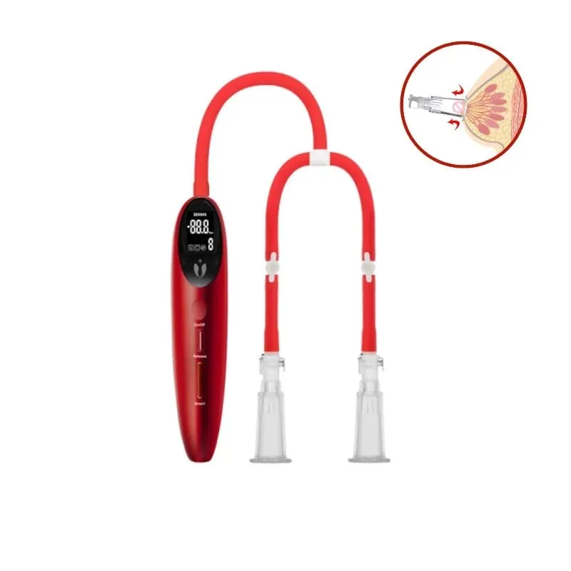 Pompe à vide de mamelon intelligente, 6 modes, stimulateur de mamelon, pompe à chatte pour femmes SM, masturbateur féminin, jouets sexuels pour adultes, masseur à ventouses pour le visage