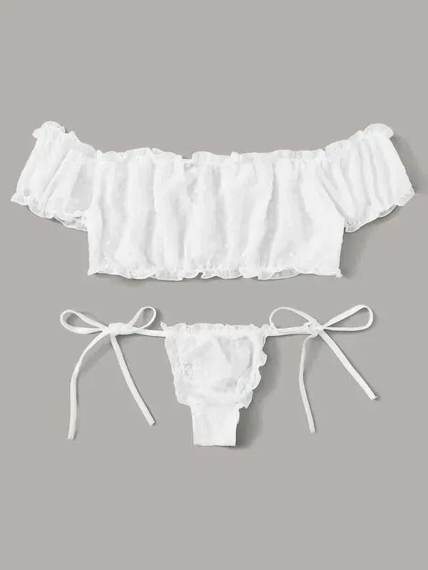 Sexy Lace Women Underwear Set Two Piece Bra And Briefs New Summer European American Lingerie Suit