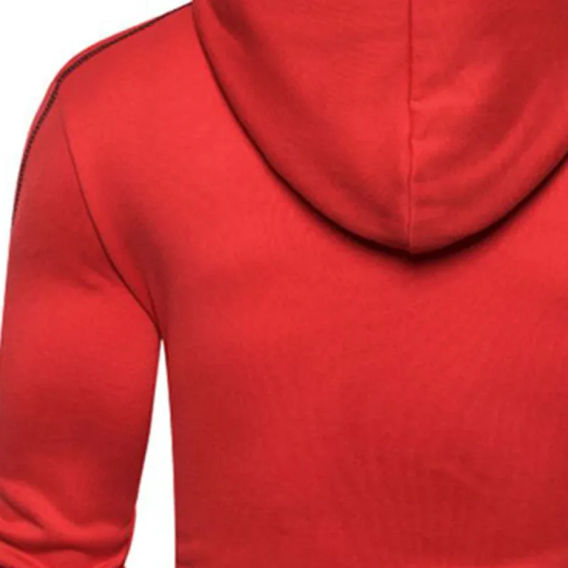 MC Bandidos Spring Autumn Fashion Men's Casual Hoodies Pullovers Sweatshirts Men's Solid Color Hooded Drawstring Coat