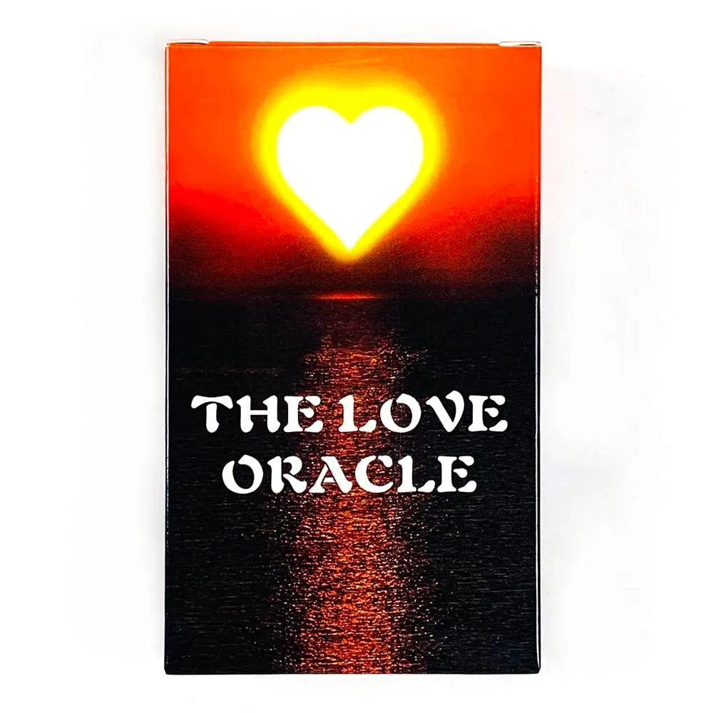 The Love Oracle Cards 54 Cards with Heart-Themed Art – Perfect for Singles Partners & Spiritual Seekers Seeking Heart Clarity — image 1