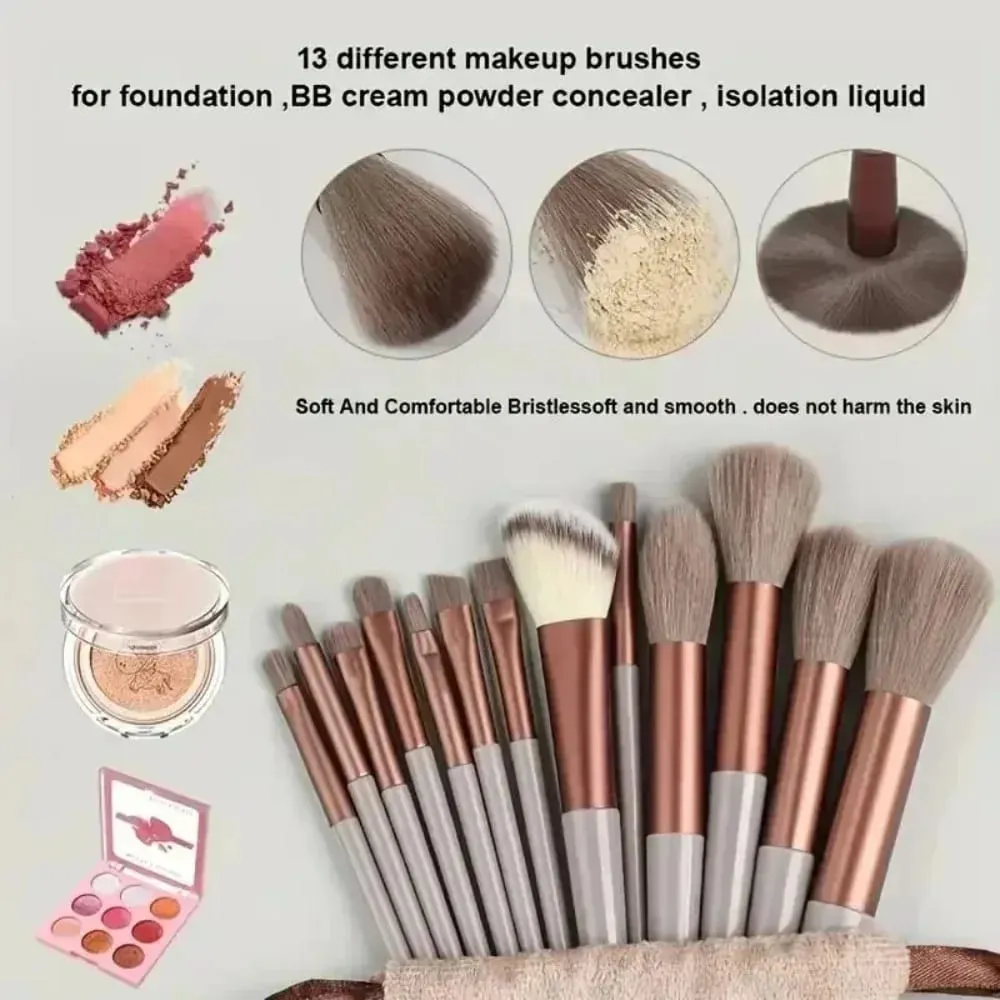 Makeup brush set soft and fluffy professional cosmetics foundation brush multi-style blending makeup brush beauty tools