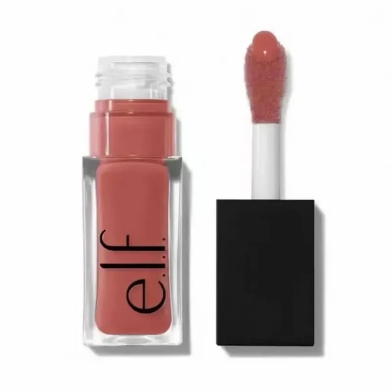 ELF Lesk na rty Natural Shine & Blush Liquid Voděodolný a odolný proti potu Snadno se rozmazává Lehký a dlouhotrvající make-up