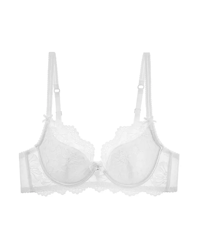 Reggiseno di pizzo francese viola ricamato con ferretto morbido minimizzatore busto grande ascensore anti-abbassamento raccolta supporto lingerie quotidiana set reggiseno 32-38