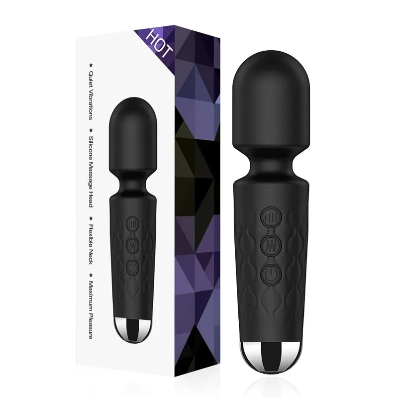 Magic-Wand Dildo Powerful AV Vibrator 20 Speeds for Women Nipple G Spot Clitoris Stimulator Female Masturbation Adult Sex Toys — image 9