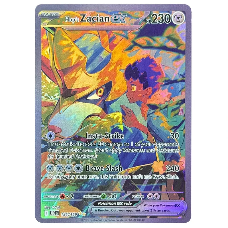 PKM Proxy Cards Zacian Journey Together Zoroark Flareon Pikachu Gardevoir Generations TCG Battle Cards