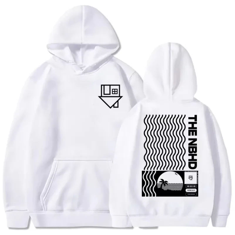 Album Wiped Out Printing Hoodies NBHD The Neighbourhood Band Sweatshirts LongSleeve Hooded Pullovers environmental protection