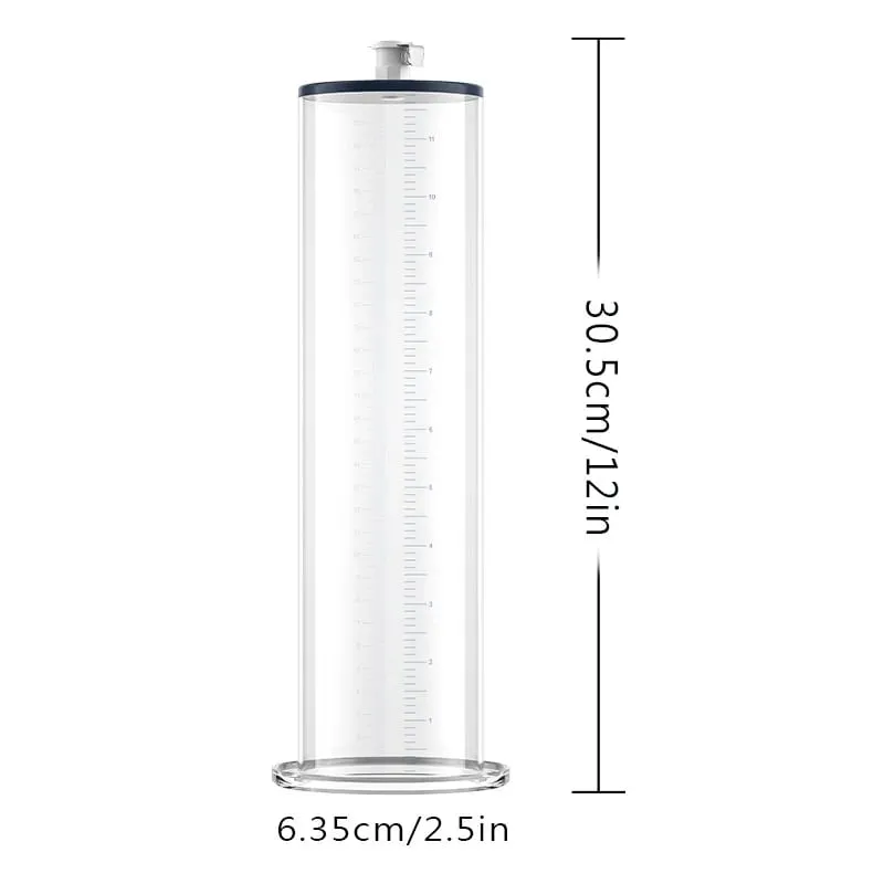 Manual Acrylic Penis Pump for Men with Pressure Gauge Clear Cylinders Vacuum Enlargement Masturbation Trainer Adult Sex Toy Set — image 21