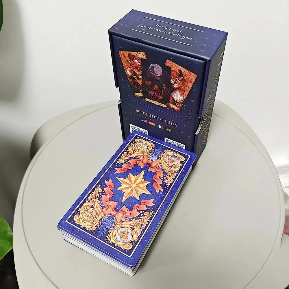 Once Upon A Time Tarot Deck 80 Pcs Tarot Cards (na may 2 Espesyal na Card) 12*7cm Sa Rigid Box — image 2