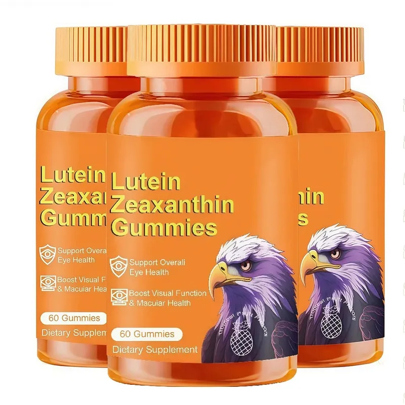 Lutein & Zeaxanthin Eye Vitamins Gummies for Daily Eye Health - 20mg Lutein Sugar-Free Gummy Blue Light Support for Adult