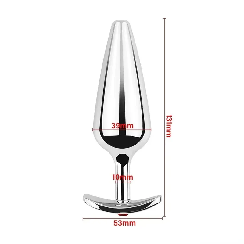 Metal Anal Beads Butt Plug Set Small Large Wearable Ass Analplug Jewelry Dilator Dildo Prosate Massager Sex Toy Man Women Shop — image 7