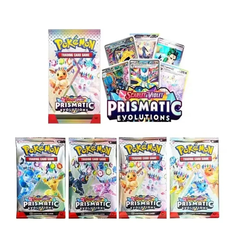 楽しい 40 ピースポケモンカードパック 4 セット日月バイオレット 151 英語トレーディングカードグッズおもちゃハロウィンギフトファンタジー SF