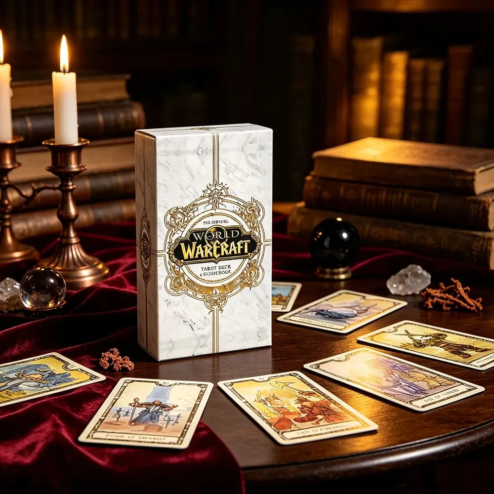 World of Warcraft Tarot Deck Classic Game Character Tarot Deck Fate Divination Card Game Perfect for Spiritual Guidance