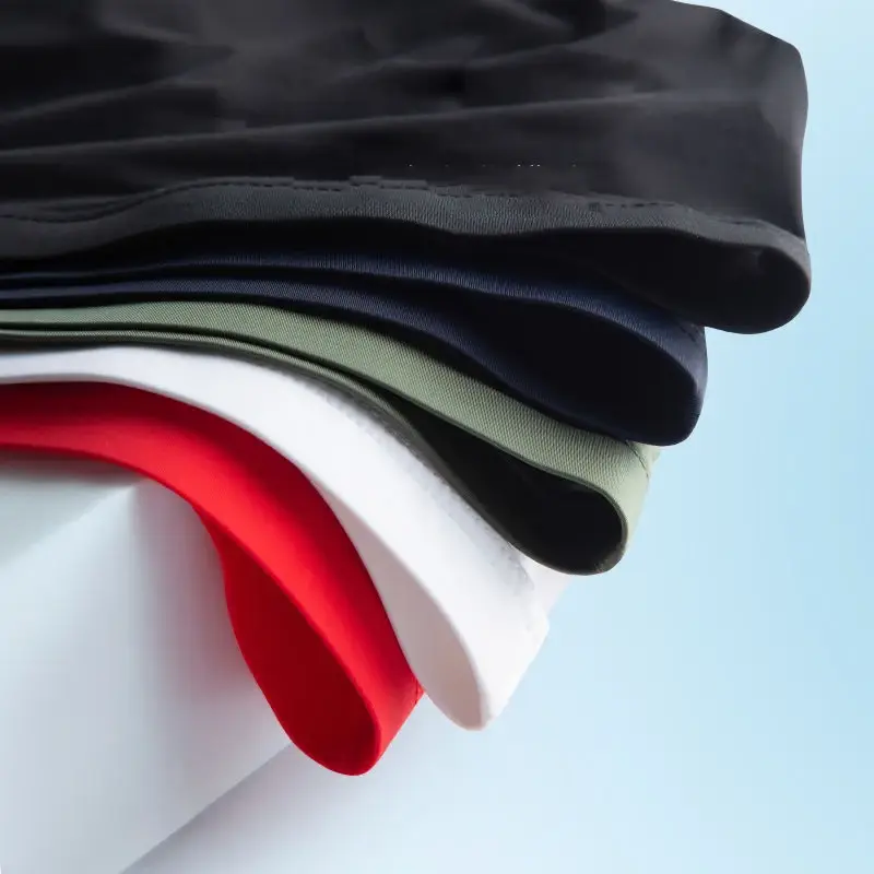 2 stücke Big Pouch Nylon Männer Unterwäsche Slips Eis Seide Männlichen Nahtlose Unterhosen Low-Taille Dünne Höschen Plus größe