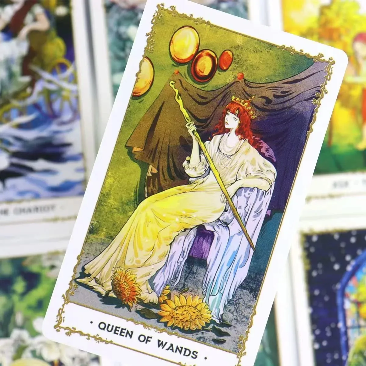 West Silent Tower 78-Card Tarot Deck for Beginners And Advanced Learners Classic Original Study Tarot Cards