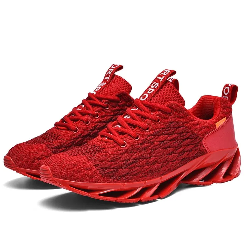 Hot Sale Summer Casual Sneakers Women Men Blade Shoes Big Size 47 Light Breathable Running Shoes Men Mesh Sports Sneakers