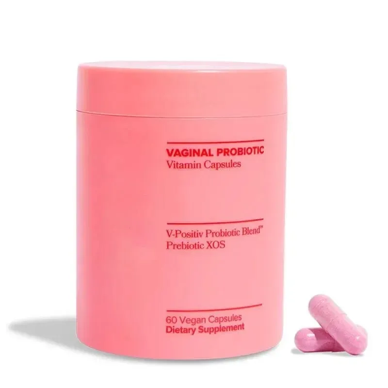 Women's Vaginal Probiotic Vitamin Capsules Support Urinary Tract and Vaginal Health Lactobaccilus & V-Positiv Probiotic Blend