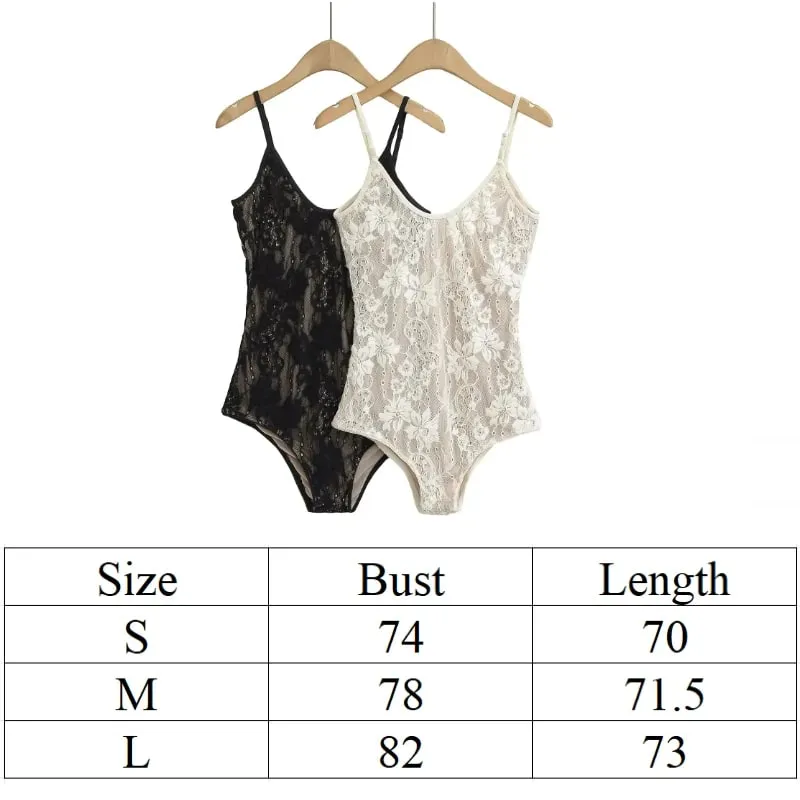 Sexy Mesh See Through With Lining Backless Spaghetti Strap Bodysuit Woman Sling Tight Short Jumpsuit Slim fit Rompers Playsuits