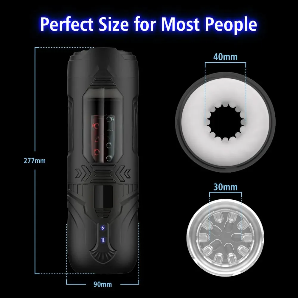 Telescopic Rotation Male Masturbator for Men Automatic Thrusting Vagina Masturbation Cup Erotic Sex Toys Adult Mastubation Tool