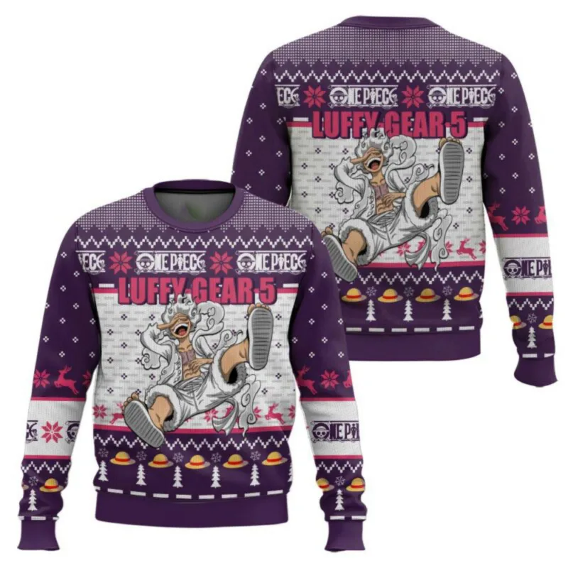 Fantasy chainsaw Christmas Carnival Unisex Sweater Santa Claus Sweater 3D Sweater Autumn and Winter Premium Clothing