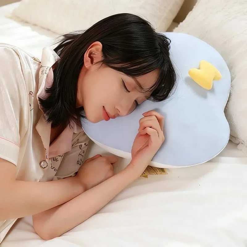 Creative Weather Series Rainbow Cloud Plush Pillow Soft Cute Cartoon Kawaii Stuffed Doll For Kids Sofa Cushion Home Decor