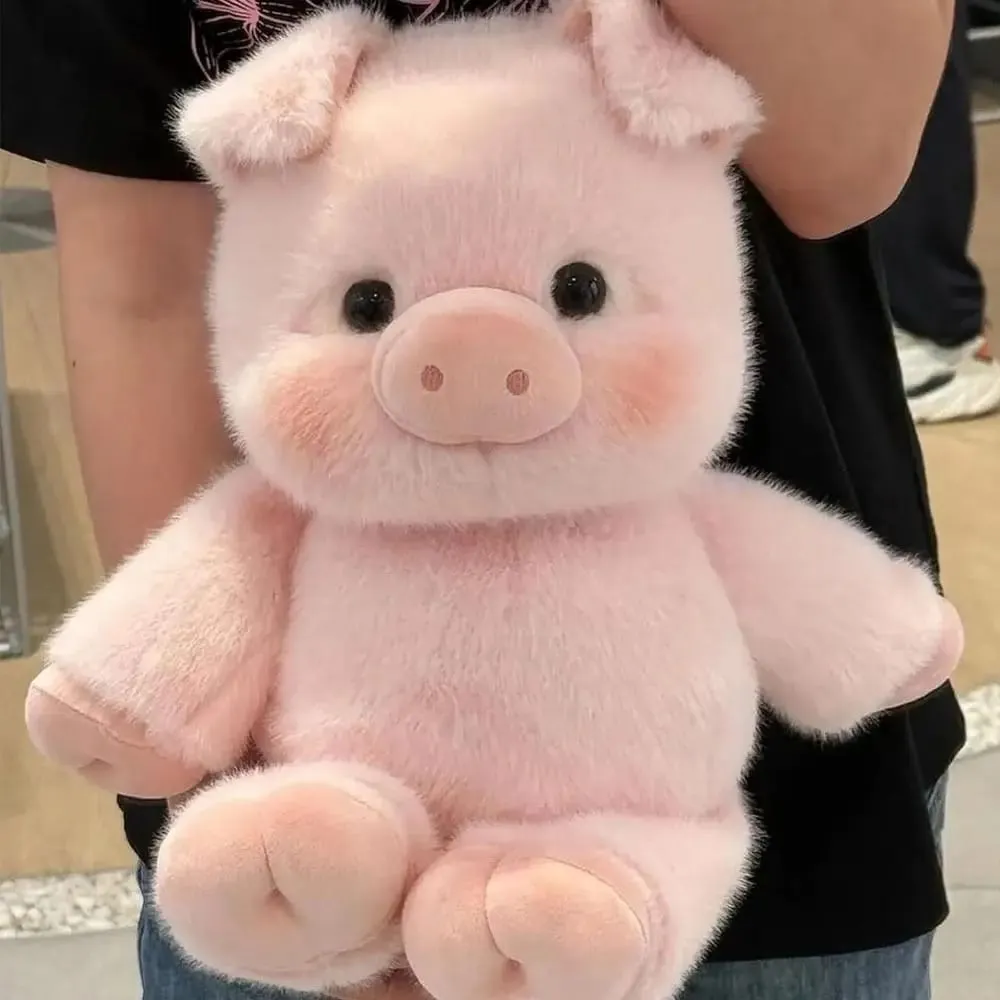 Creative Soft Pig Stuffed Animal Plush Pillow Cute 17.7inch Plush Toy Emotional Support Stuffed Animals Plush Kids Girls Gifts