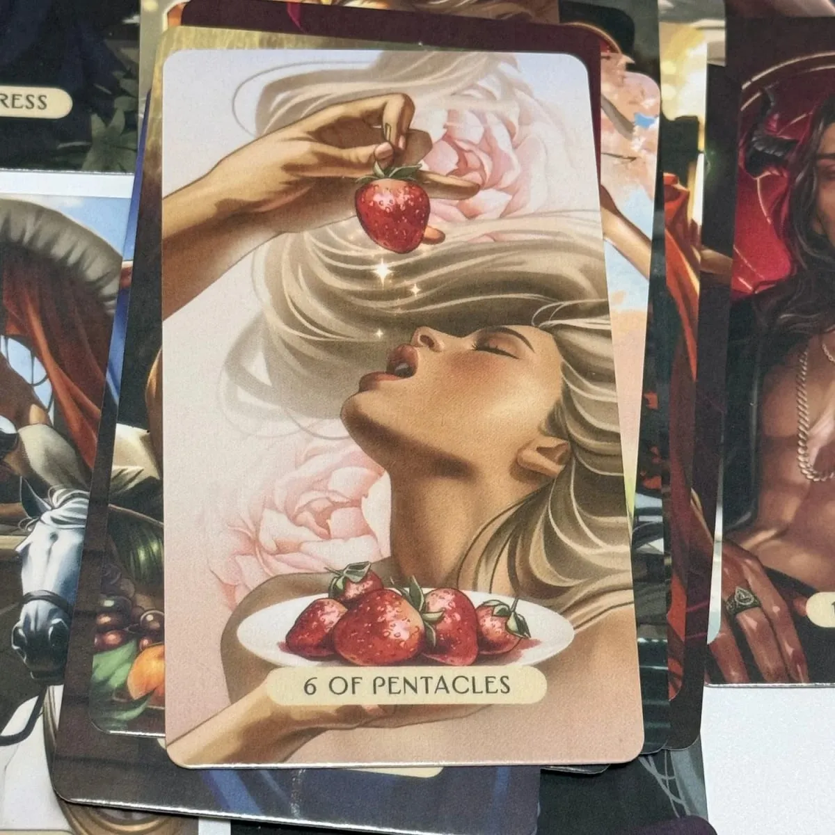 The Love and Lust Tarot English Version 78-Card Deck for Passion Intimacy & Soulful Love Readings 10.3*6cm — image 4