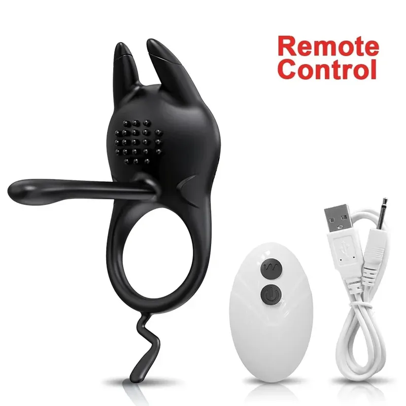 Vibrating Cock Ring Penis Ring for Men Ejaculation Delay Remote Control Penis Extension Clit Stimulator Sex Toy for Couples 18+ — image 11
