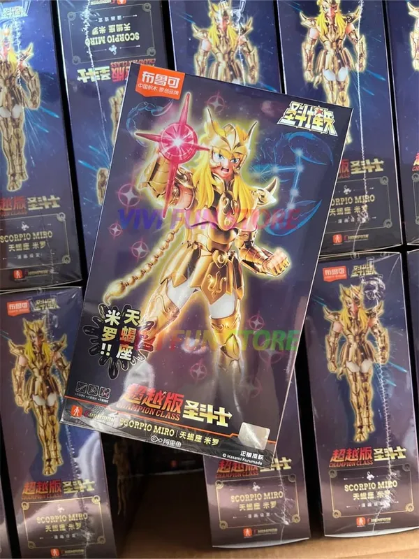 In Stock BLOKEES Saint Seiya CLASSIC CLASS Gold Saint Virgo Shaka Pisces Aphrodite Andromeda Cygnus EX Gold Assembled Model Toys — image 31