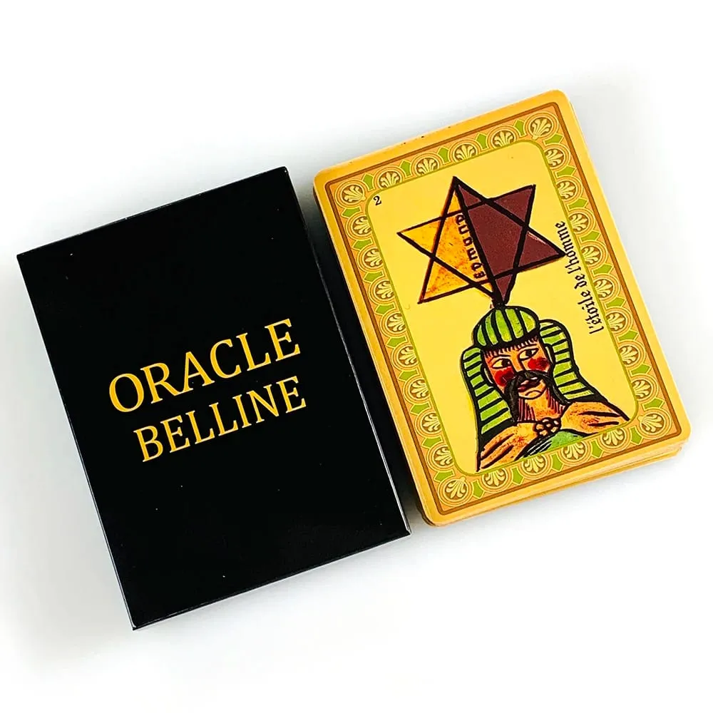 Oracle Belline Cards French Version Mysterious Divination Oracle Cards With Guidebook Spiritual Fortune Reading For Beginner — image 1