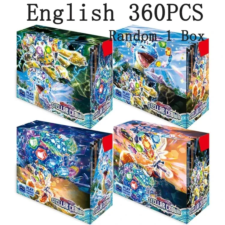 Pokémon PRISMATIC EVOLUTIONS SURGING SPARKS SCARLET&VIOLE 151 Booster Display Box Pokémon Booster Cards Játékkártyák — image 10