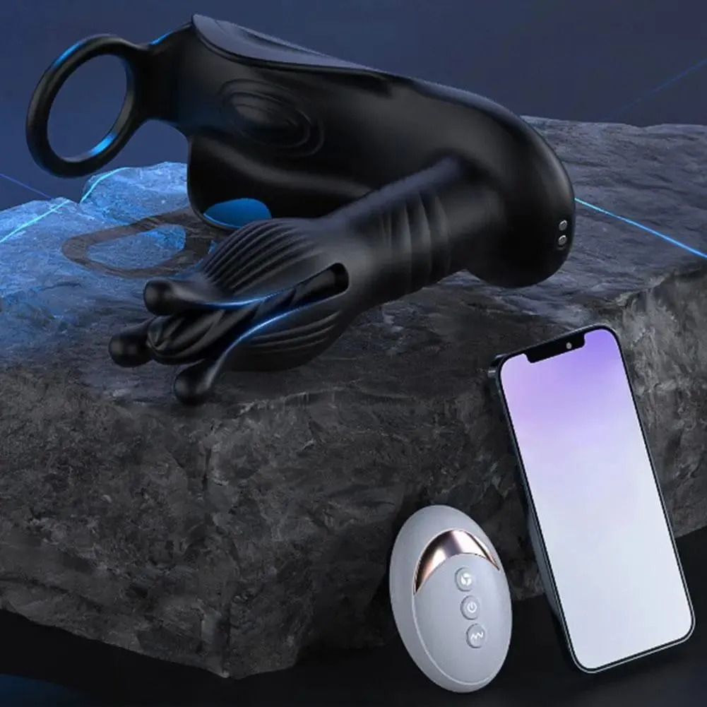 Wireless APP Bluetooth Anal Plug Vibrator for Men Butt Plug G Spot Vibrator Prostate Massager 18+ Adult Sex Toys for Male Gay