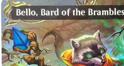 LK51 Raised Foil Finneas Ace Archer The Soul Stone The One Ring Ral Crackling Wit High-Quality TCG Proxy Cards (Black-Core)