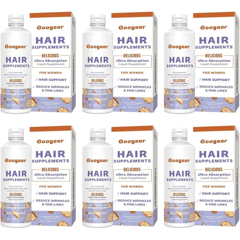 Hair Supplements Drops with Rosemary Oil Extract Ultra Absorption for Hair Support and Reduce Wrinkles & Fine Lines 30 ML
