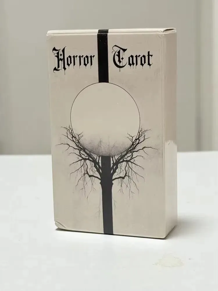 Gothic Horror Tarot Cards Wait 78 Tarots Board Games Leisure Entertainment Family Gatherings Gothic Tarot Deck