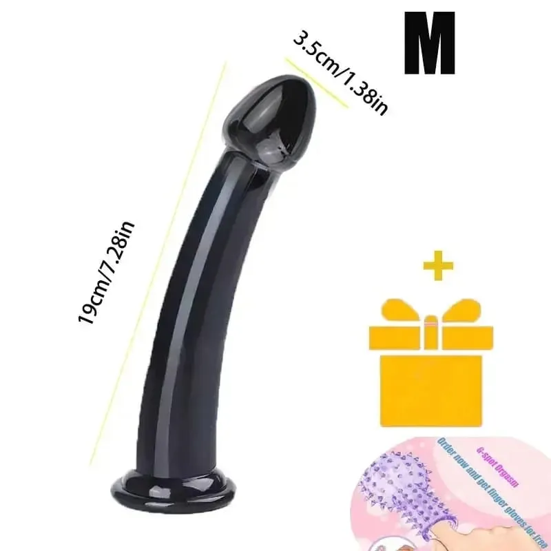 Transparent Realistic Dildo Strong Suction Cup No Vibrator Women Masturbator Anal Realistic Dick Sex Toys For Women Sex Shop 18 — image 11