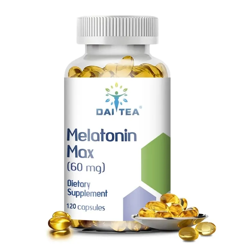 Capsules de mélatonine, complément alimentaire, soulage l'insomnie, aide à améliorer la qualité du sommeil, réduit le temps de réveil, aide à dormir profondément — image 9
