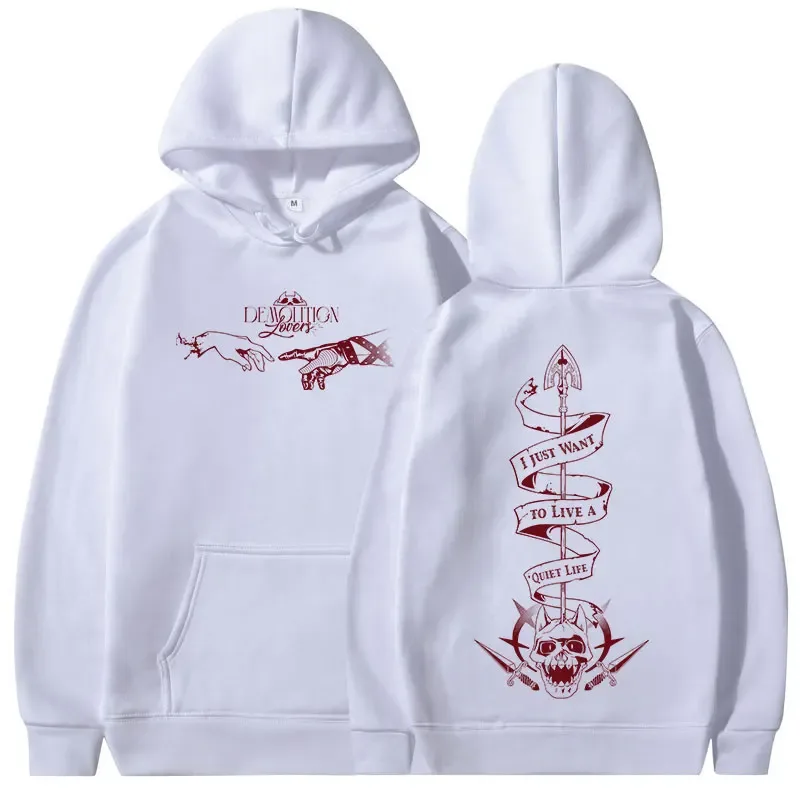 Anime Jojo Bizarre Adventure Hoodies Killer Queen Manga Graphic Hooded Sweatshirt Men Women Casual Long Sleeves Fleece Pullovers