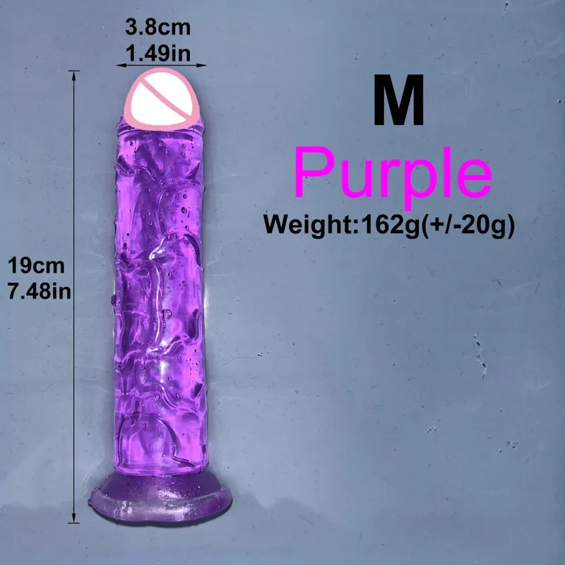Goedkope 5 Kleuren Kleine Transparante Dildo Zuignap Jelly Lul Vrouwen Erotische Anale Seksspeeltjes Zachte Clitori Vaginale Masturbators Penis — image 14