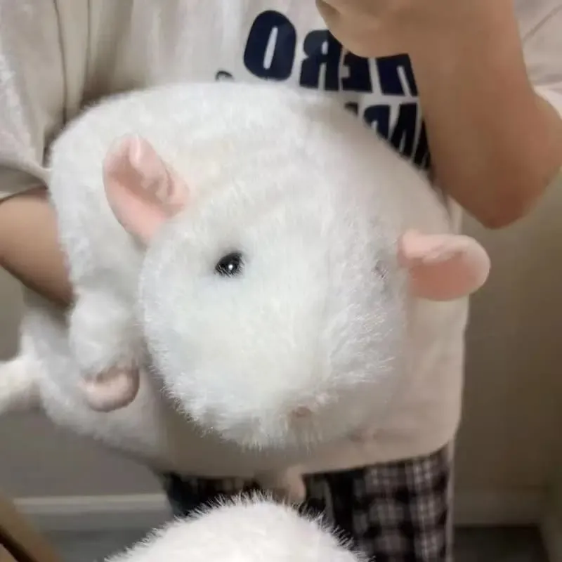 Simulation Cartoon Rat Doll available in 35/50/90cm Cute Oversized Big Mouse Plush Pillow as Birthday Gift