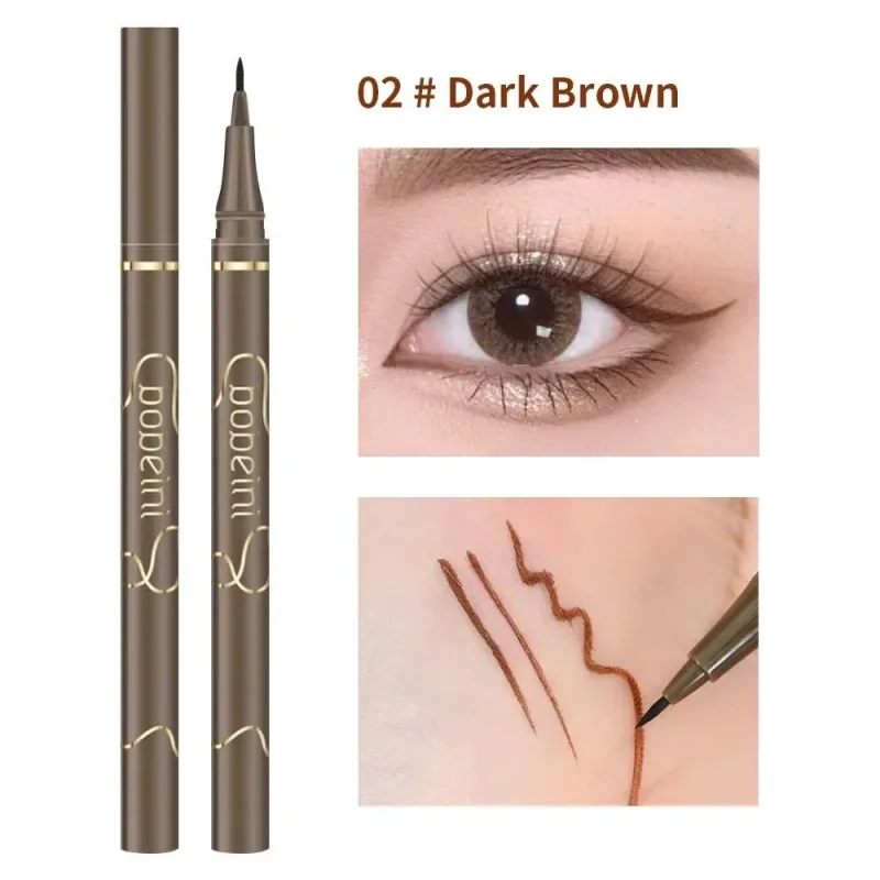 The Slim Eyeliner Is Waterproof and Sweat-Proof Long-Lasting and Smudge-Proof Suitable for Beginners
