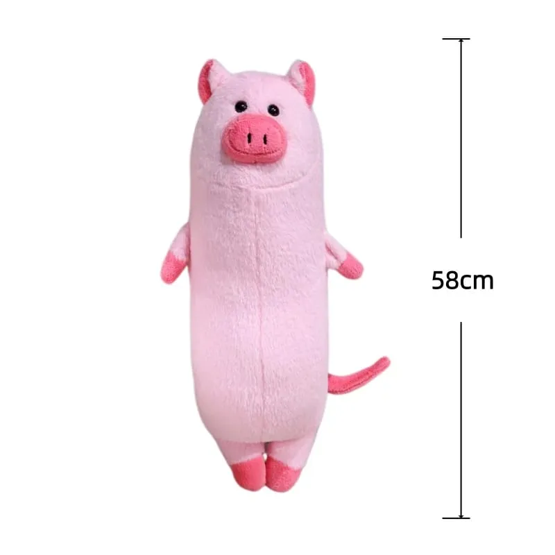 Animal Series Plush Pillow Leopard Elephant Penguin Stuffed Cushion Kawaii Accompany Sleep Toy Home Decor Toys Birthday Gifts — image 11